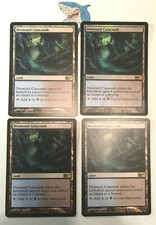 Drowned Catacomb x4, Playset, M10, NM/LP, MTG 1 is Foil card