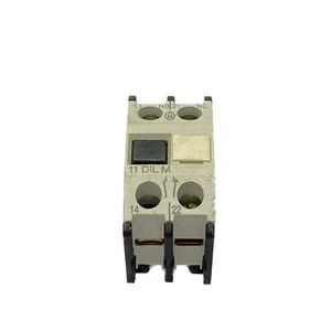 Contacto auxiliar Moeller 1.5A 600VAC 250VDC AWG 18-14 11 DIL M - Imagen 1 de 7