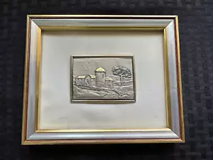 Vintage geprägt, graviert intaglio, Sterling 0,925 Silber italienische Kunst ~ signiert - Bild 1 von 11