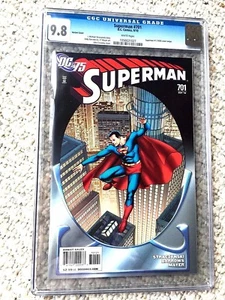 Superman #701 DC Comics Sept 2010 CGC 9.8 WPs & free reader F/NM and Bonus Book - Picture 1 of 9