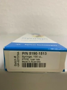 Siringa manuale Agilent, 100 uL, PTFE, Luer lock, PN: 5190-1513 - Foto 1 di 4