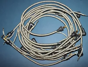 New 1955 Corvette braided spark plug wires, full set - Foto 1 di 2