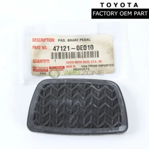 GENUINE TOYOTA CAMRY HIGHLANDER LEXUS ES350 ATM BRAKE PEDAL PAD OEM 47121-0E010 - Picture 1 of 4