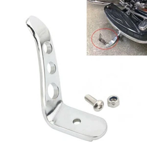 Motorrad Chrom Seitenständer Verlängerung Fußpedal für Harley 1991-2021 Touring - Picture 1 of 8