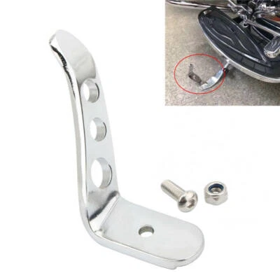 Motorrad Chrom Seitenständer Verlängerung Fußpedal für Harley 1991-2021 Touring - Bild 1 von 4