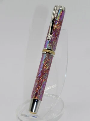 ROLLERBALL PEN Handmade with stunning Orchid Opal FX. Makes a great gift! #229 - Image 1 of 4