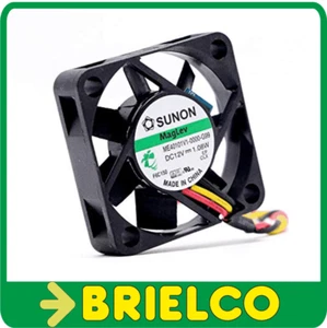 VENTILADOR TERMOPLASTICO 12VDC 0.72W 40X40X10MM 7000 ROTAC/MIN 3 CABLES BD11380 - Photo 1/1