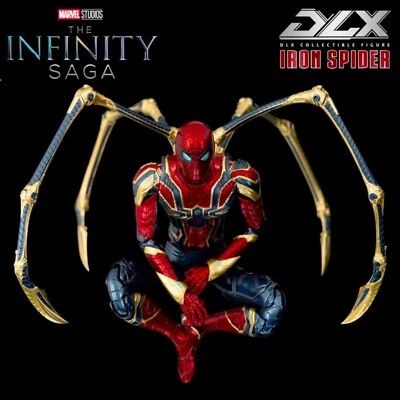 Figura de acción DLX Avengers: Infinity Saga Iron Spider escala 1/12 Foto 1 de 4
