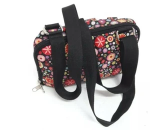 Damen kleine Umhängetasche/Tasche Blumenmuster Reißverschluss - Bild 1 von 9