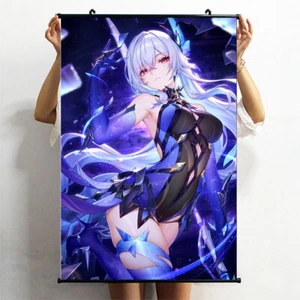 60X90cm genshin impact skirk Anime Posters Home Decor Wall Scrolls Gift D1 - Picture 1 of 3