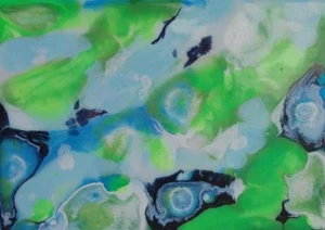 NEW SUPERB ORIGINAL RACHEL MCCULLOCK "Sea Horses" ABSTRACT PAINTING - Picture 1 of 1