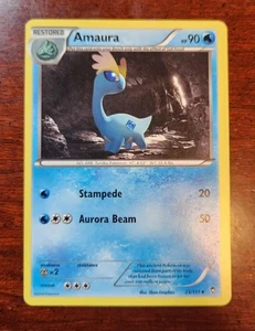 Uncommon Amaura Pokemon Karte, Furious Fists Set 25/111 - Bild 1 von 2