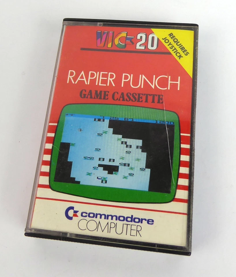 Commodore VC 20 VIC 20 -- RAPIER PUNCH -- TAPE - Bild 1 von 1
