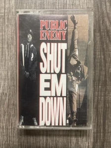 Public Enemy - Shut Em Down Cassette Maxi-Single (1991) - Picture 1 of 5
