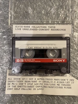 Elvis Rare Collectors Tapes | Live In Vegas 6/2 D/S 1970 | Unreleased Concerts Foto 1 de 2