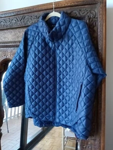 Athleta Whisper federlose gesteppte Damen Jacke Größe 1X in dunkelblau - Bild 1 von 3