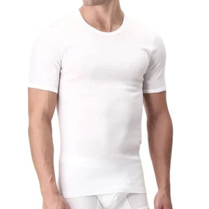 Set di 3 t-shirt Girocollo in filo di scozia Perofil VPRT00007/3 - Imagen 1 de 3