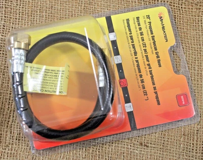 Mr Heater Propane Grill Hose 22" 3/8" Male Pipe Thread 3/8" Female Flare F273716 - Image 1 of 3