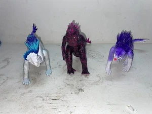 Menge 3 Lila Godzilla 7 2 Shimo Feinde - Bild 1 von 4