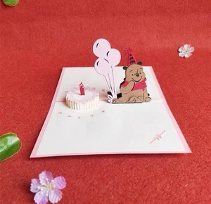 3D POPUP Birthday Card,Girl,Daughter, Granddaughter, Niece,Children - Picture 1 of 1