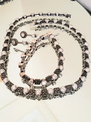 Juego de joyas Judith Jack Sterling Foto 1 de 4