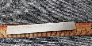 HAYNES STELLITE 98M2 3/8" Square x 3"  High Speed Steel Cobalt  HSS  Tool Blank - Picture 1 of 13