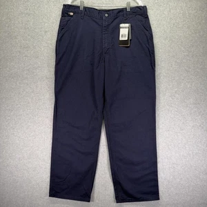 Carhartt Hose Herren 36x30 Navy FR Washed Duck Arbeitslatzhose schwer entflammbar - Bild 1 von 8