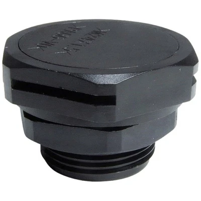 TRU COMPONENTS HX-PF-M8 Druckausgleichselement  M8  PA66 Schwarz 1 St. - Bild 1 von 2