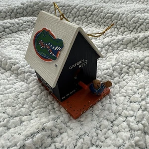 Ornamento para casa de pájaros Florida Gators con licencia oficial productos universitarios en caja - Imagen 1 de 5