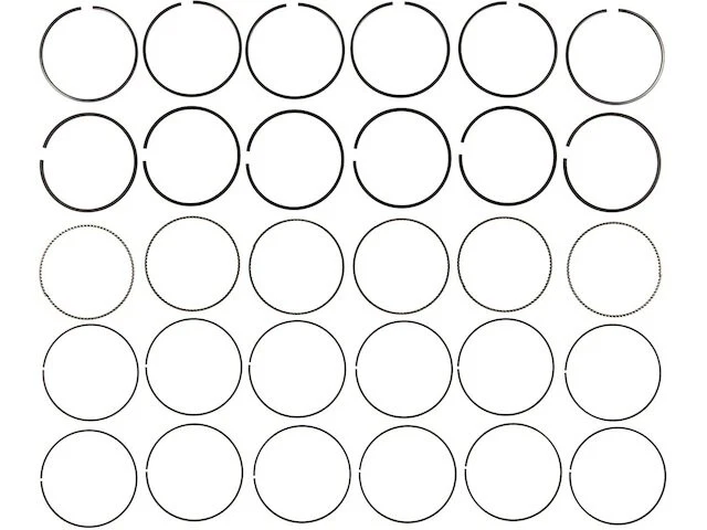 Juego de anillos de pistón Mahle 42DSWS72 para Suzuki XL7 2007 2008 2009 Foto 1 de 1