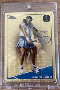 2021 Topps Chrome Tennis Superfractors #24 Gigi Fernandez 1/1