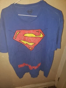 Superman kurzärmeliges T-Shirt Herren groß - Bild 1 von 10