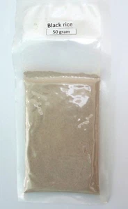 Thai Kräuter gefriergetrocknet schwarzes Reispulver 100% natürlich 50, 100, 250, 1000 gr - Bild 1 von 1