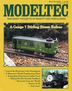 MODELTEC V18 N 2 March-April 2002 A Gauge 1 Stirling Steam Railcar - Picture 1 of 1