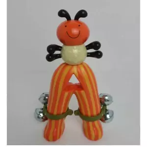 B. Toys mYbtoYs Bug Bells 8” Worm Tambourine Rattle Baby Toy - Picture 1 of 4