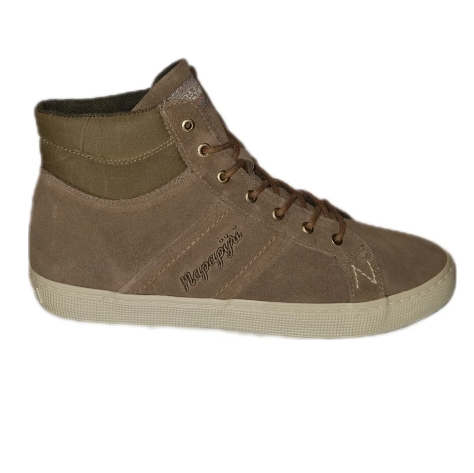 Napapijri Damen High-Top Sneakers Ellen | Wildleder & Nylon | Cardamom Brown - Bild 1 von 4
