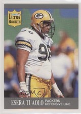 1991 Fleer Ultra Update Esera Tuaolo #U-33 Rookie RC