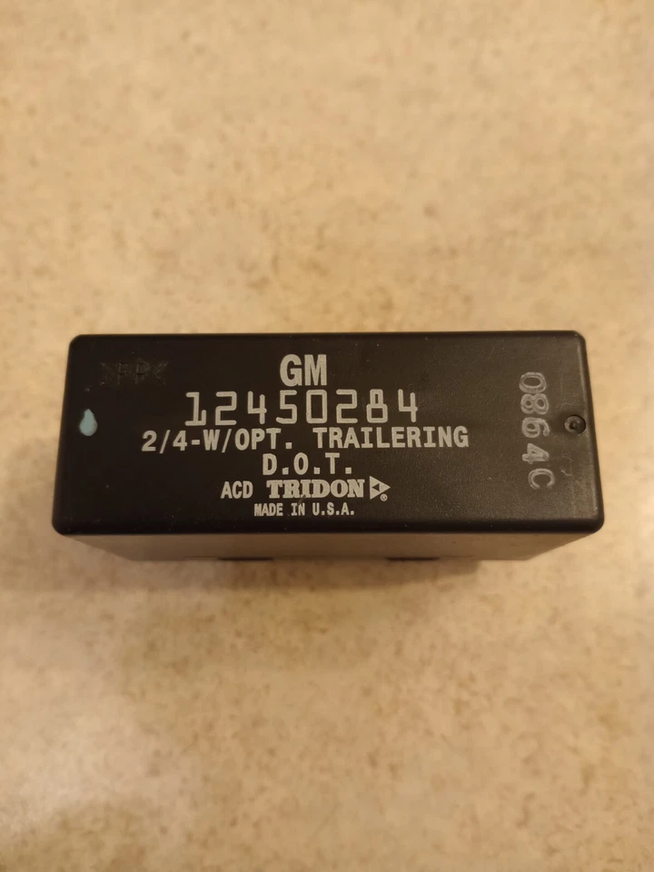 12450284  GM GMC Chevy OEM Flasher Turn Signal Hazard Emergency Trailering Relay - Image 1 of 3