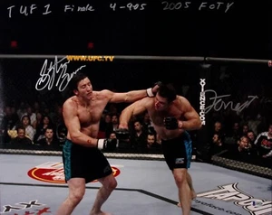 Forrest Griffin Stephan Bonnar Signed 16x20 Photo BAS COA UFC Ultimate Fighter 1 - Picture 1 of 24
