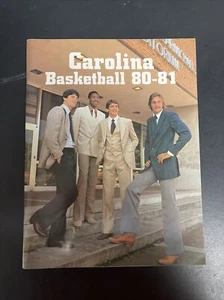 1980-81 Carolina Basketball Blue Book UNC Tarheels Media Guide Sam Perkins Fr. - Bild 1 von 8