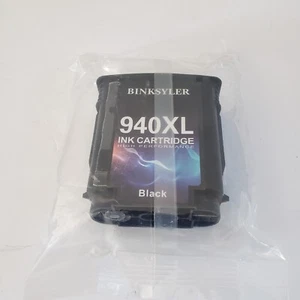 940XL High yield Ink Cartridge Replacement for HP 940XL,BINKSYLER,Black - Picture 1 of 2