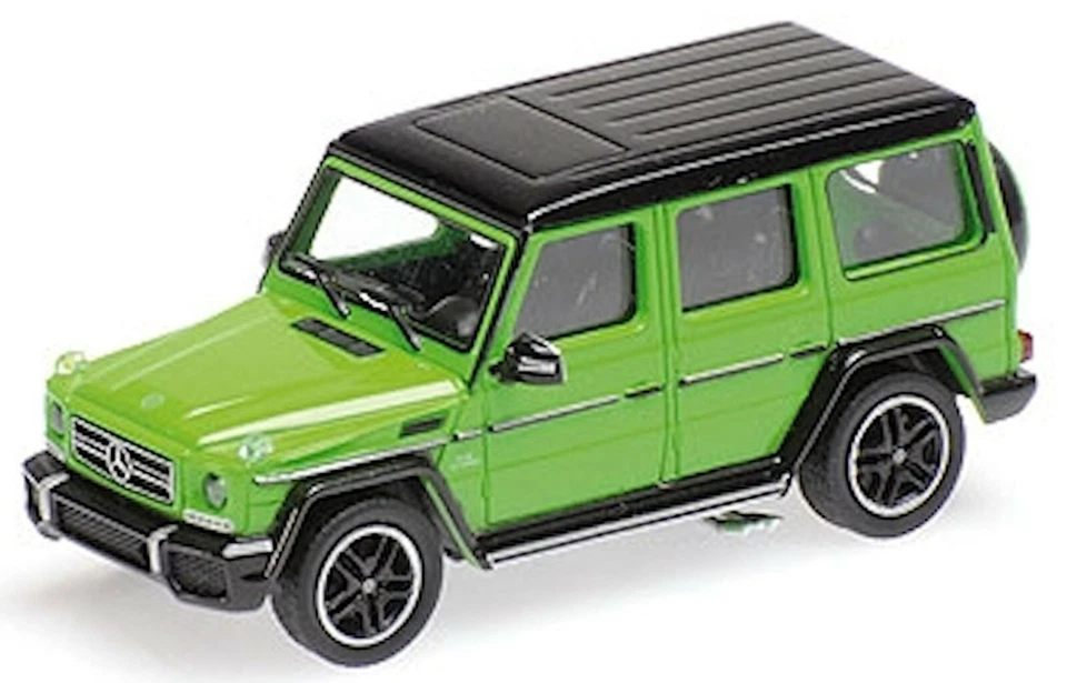 Mercedes AMG G 65 G-Class 2015 Green Metallic 1:87 Minichamps - Image 1 of 1