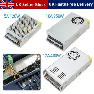 Regulated Switching Power Supply12/24V 100/120/120/200/300/360W Universal PSU DC - Picture 1 of 29