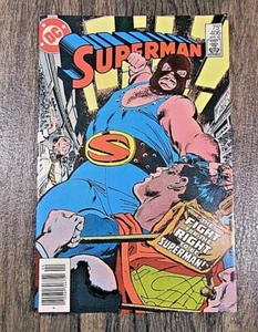 Vintage 1985 DC Comics #406 Superman Rare Mark Jewelers Insert Variant Edition - Picture 1 of 12