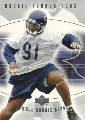 2004 Upper Deck Tommie Harris RC #/350 Chicago Bears Oklahoma - Image 1 of 3