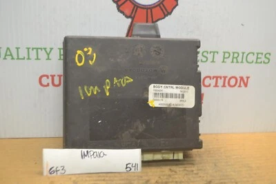 15224204 Chevrolet Impala 2005 Body Control Module BCM Unit 541-6F3 - Image 1 of 4
