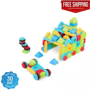 Bristle Blocks by Battat, Official Bristle Blocks, 112Pc, Creative Building Toys - Picture 1 of 5