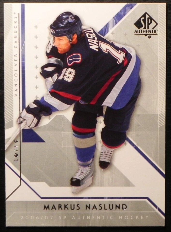 2006-07 06/07 SP Authentic #3 Markus Naslund Vancouver Canucks - Image 1 of 2