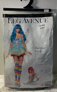 Leg Avenue Rainbow Fairy SEXY 3 Pc. Halloween Costume S/P (A34) - Picture 1 of 4