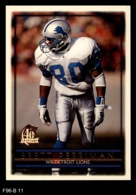 1996 Topps #11 Brett Perriman Lions Miami (FL) 8 - NM/MT - Image 1 of 2